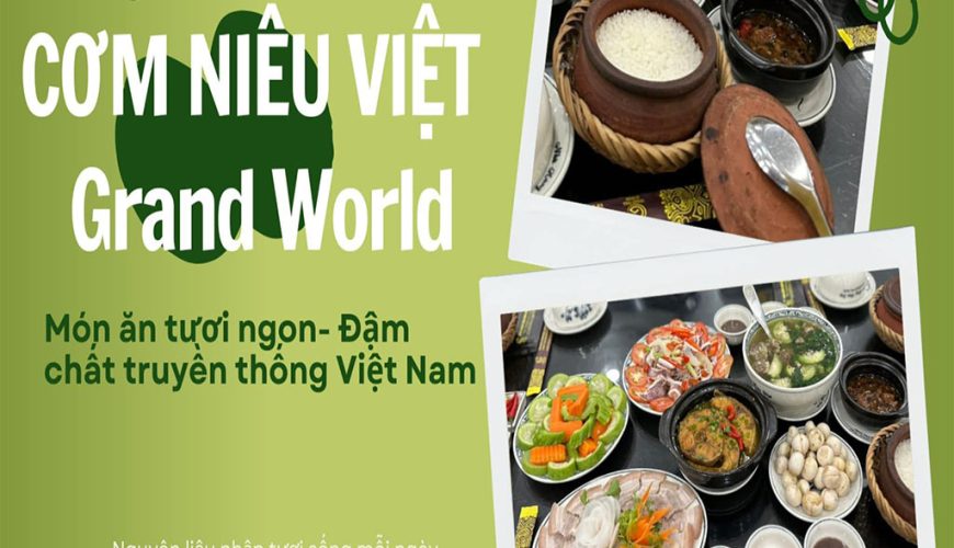 Nhà Hàng Cơm Niêu Việt Grand World Phú Quốc