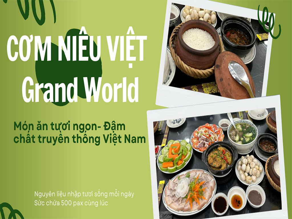 Nhà Hàng Cơm Niêu Việt Grand World Phú Quốc