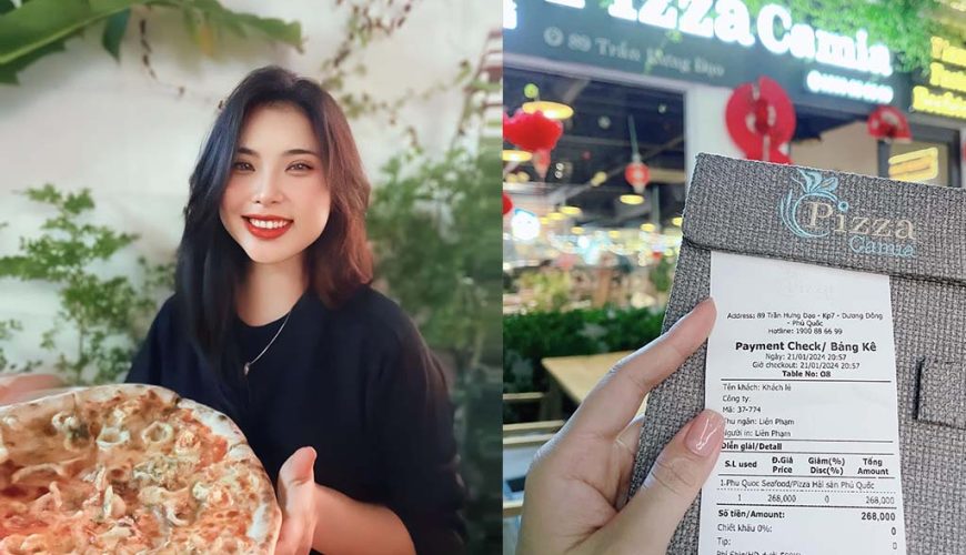 Review Pizza Camia Phú Quốc