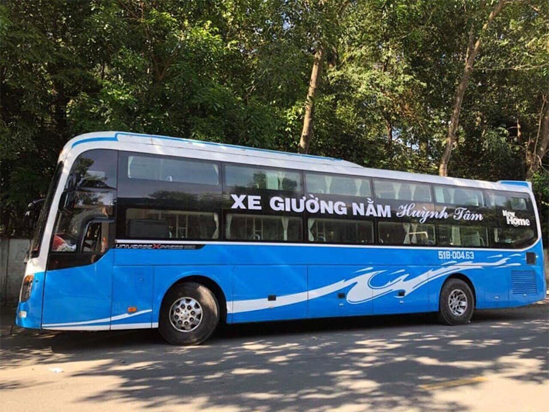 Nhà xe Huỳnh Tâm đi tuyến đường Bình Dương đi Sài Gòn ra Phú Quốc khởi hành và giá vé bao nhiêu:
